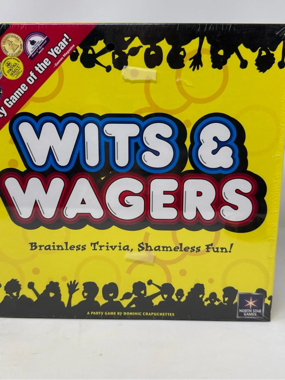 BRAND NEW-Wits & Wagers 2007 Party Board Game-Game of the Year-FACTORY SEALED